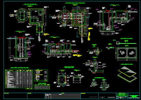 Esta O Elevat Ria De Esgoto No Autocad Biblioteca Cad