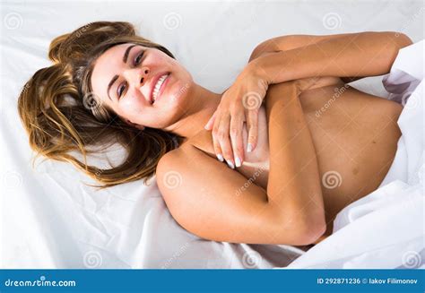 Naked Woman In Bed Stock Photo Image Of Passion Posing