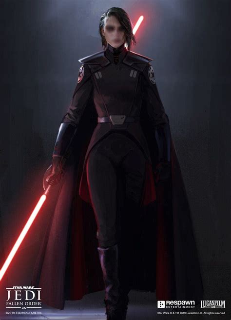 Artstation Jedi Fallen Order Inquisitor Second Sister Jordan