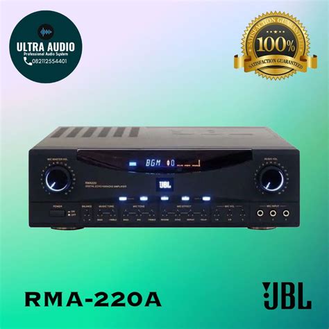 Jual Jbl Rma A Rma A Rma Amplifier Mixer Karaoke Original