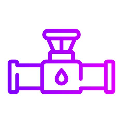 pipe generic gradient outline icon