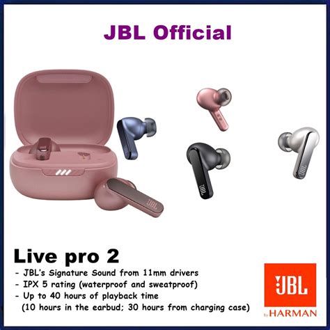 Jual JBL Live Pro 2 True Wireless Noise Cancelling Earbuds TWS Live