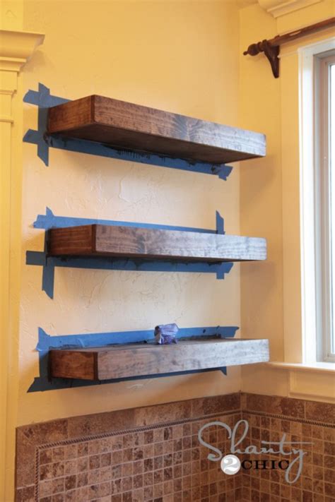 Easy Diy Floating Shelves Floating Shelf Tutorial Video Free Plans