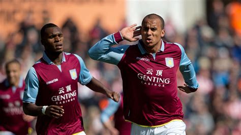 Aston Villa Forward Gabriel Agbonlahor On Top Of His Game Football