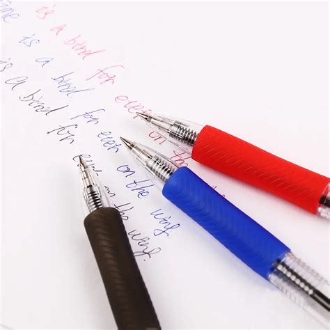 B 5677 Plastic Ballpoint Pen School Office Supplies Business Pen Press