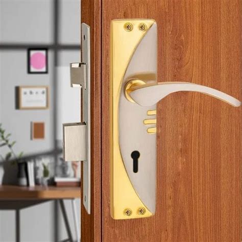 Lever 7 Inch Mortise Door Lock Handle Nickel At Rs 400piece In Aligarh Id 2849616316812