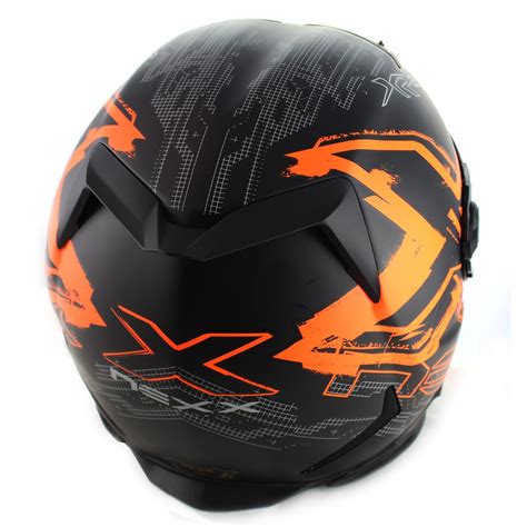 Capacete Nexx XR2 Acid Neon Laranja Tri Composto Nova Suzuki Motos