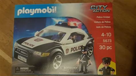 PLAYMOBIL CITY ACTION Police Cruiser For Interactive Play EUR 23 36