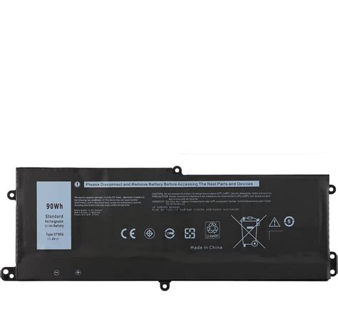 Wefly Dt Xg Laptop Battery Compatible For Dell Alienware Area M R R