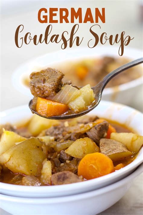 Authentic German Goulash Soup Mindys Cooking Obsession