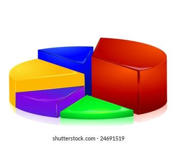 Pie Chart Vector Stock Vector Royalty Free 24691519 Shutterstock