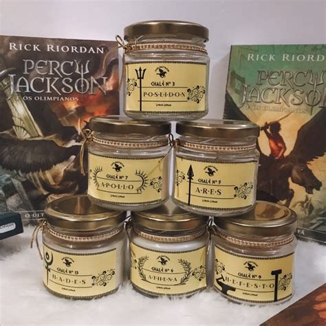 Velas Deuses Acampamento Meio Sangue Percy Jackson Shopee Brasil