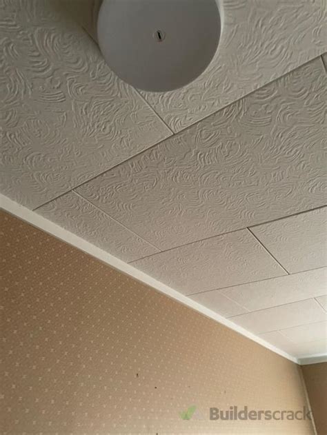 Ceiling tile repair (# 623455) | Builderscrack