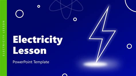 Electricity Lesson PowerPoint Template & Google Slides