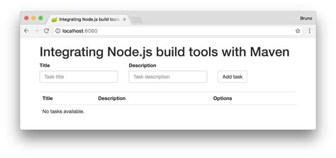 Integrating Node Js Build Tools With Maven