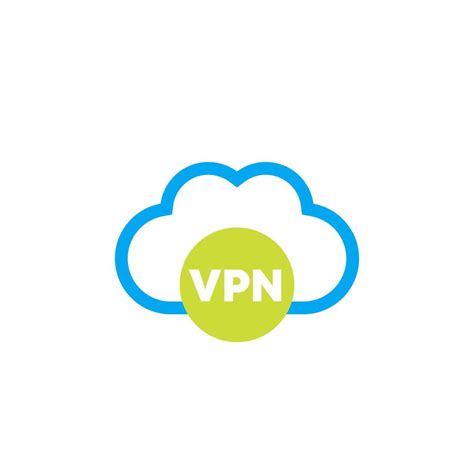 Vpn Service Vector Icon With Cloud Vector Art At Vecteezy