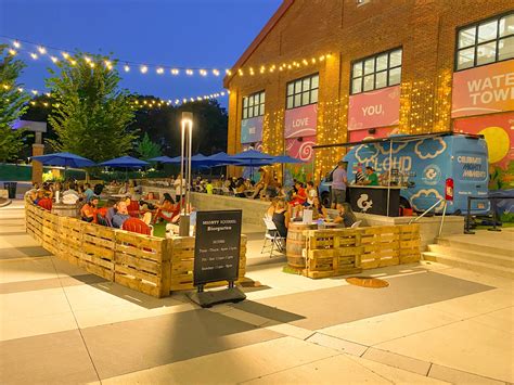 The Return of The Mighty Squirrel Biergarten at Arsenal Yards