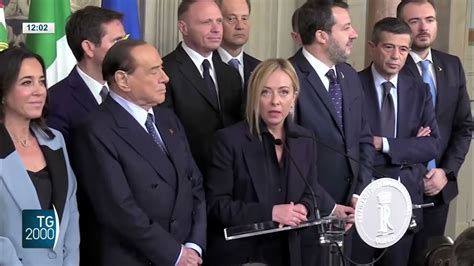 Consultazioni Al Quirinale Meloni Idee Chiare Governo Prima