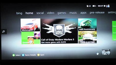 Xbox 360 Metro Dashboard Video Tour Youtube