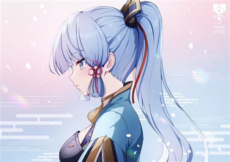 神里绫华 「原神 Genshinimpact Ayaka 神里綾華 」inkのイラスト