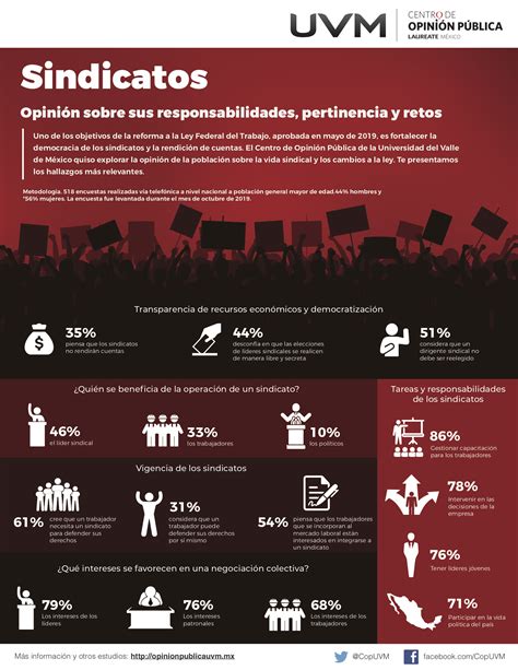 SINDICATOS OPINIÓN SOBRE SUS RESPONSABILIDADES PERTINENCIA Y RETOS