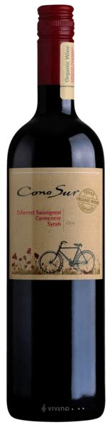 Cono Sur Organic Red Blend Cabernet Sauvignon Carmenere Syrah