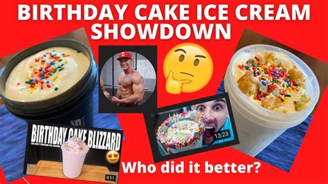 Remington James Vs E Cm Birthday Cake Anabolic Ice Cream Showdown