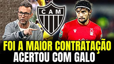 NEGÓCIO FECHADO GUSTAVO SCARPA É ANUNCIADO NO GALO CONTRATAÇÃO