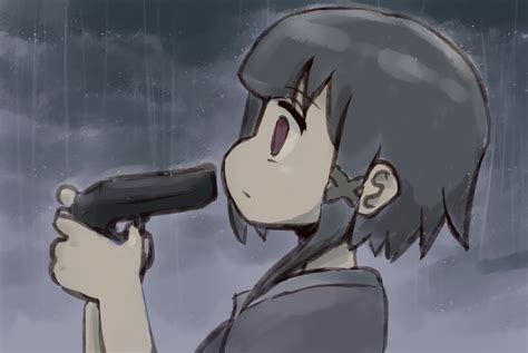 Iwakura Lain - Serial Experiments Lain - Image by Pixiv Id 22189040