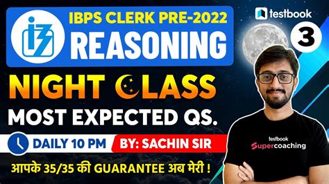 Ibps Clerk Pre Reasoning Most Expected Questions For Ibps Clerk