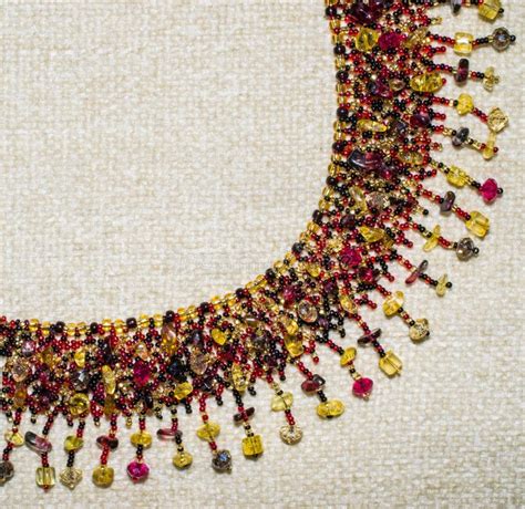 Mayan Necklace Stock Image Image Of Craft Pebbles Colorful 96718995