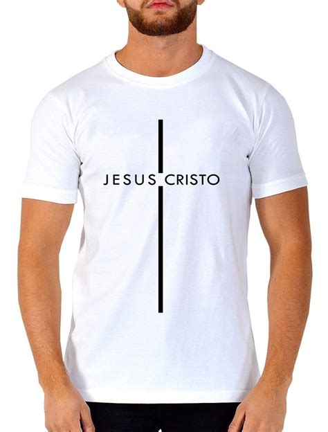 Kit Camisetas Jesus Cristo Cruz Gospel Moda Evang Lica F Mercado Livre