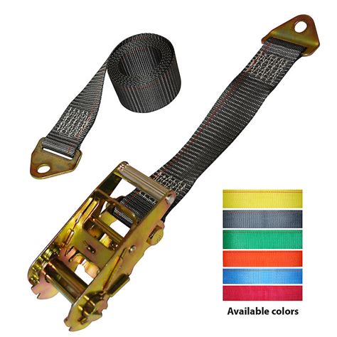 Inch Ratchet Strap With Floor Anchor Mount Ratchetstrapusa