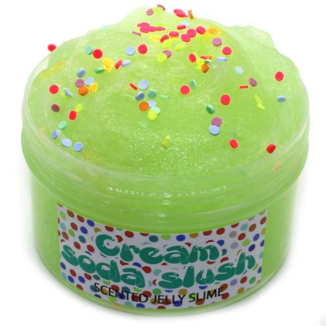 Creme soda slush scented Jelly Slime