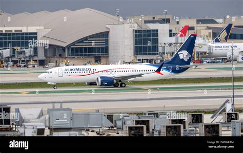 EI GZE Aeromexico Boeing 737 8 MAX Am Los Angeles International Airport