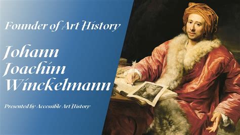 Founders Of Art History Johann Joachim Winckelmann Youtube