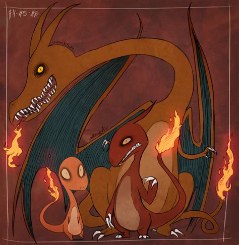 Charmander Vs Charmeleon