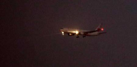 El avión de Air Canadá aterriza con éxito en el aeropuerto de Barajas