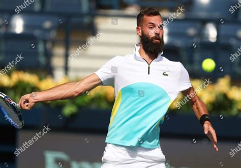 Benoit Paire France Action During His Editorial Stock Photo - Stock Image | Shutterstock