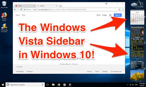add  windows vista sidebar  windows  simple