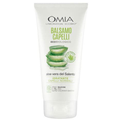 Omia Laboratori Ecobio Balsamo Capelli Ecobiologico Aloe Vera Del