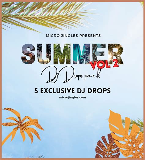 Summer Dj Drops Vol 2 Micro Jingles