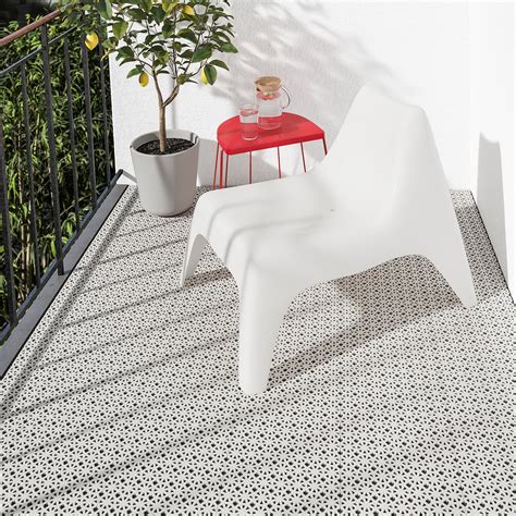 ALTAPPEN decking, outdoor, light gray, 9 sq feet - IKEA