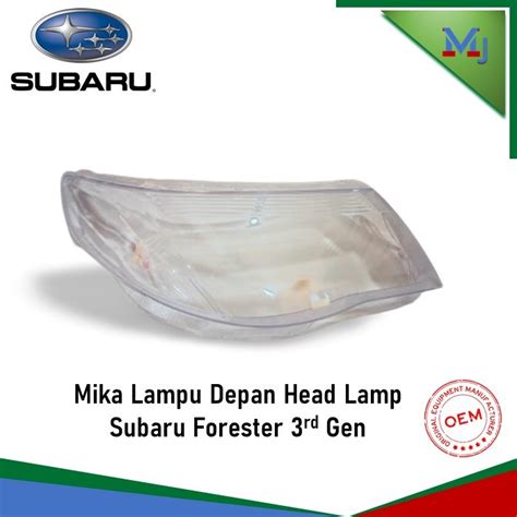 Jual Mika Lampu Depan Headlamp Subaru Forester 3rd Gen 2008 2012 Shopee Indonesia