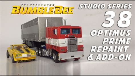 Transformers Studio Series 38 Optimus Prime Repaint Add On YouTube