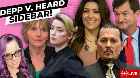 Live Lawyer Reacts Depp V Heard The Sidebars Youtube