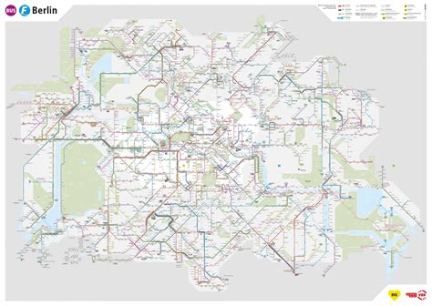 Berlin bus map - Berlin bus lines map (Germany)