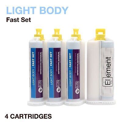 Element Light Body Vps Pvs Impression Material Fast Set X Ml