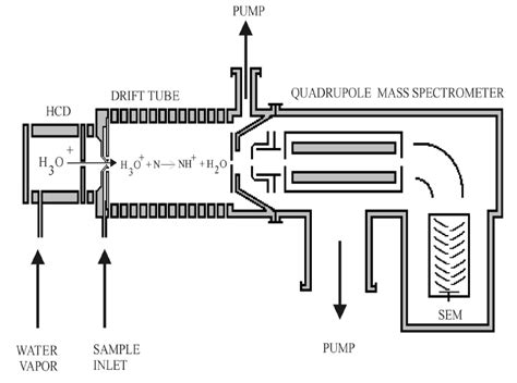 7 – Schematic diagram of the proton transfer reaction mass spectrometry ...