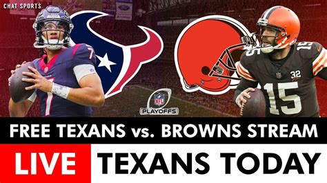 Texans Vs Browns Live Streaming Scoreboard Play By Play Highlights